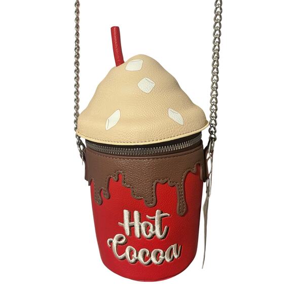 Hot Cocoa Crossbody Bag with Christmas Fit - Picture 1 of 3